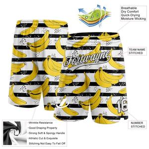 Shorts de basketball personnalisés avec impression par sublimation, tissu durable pour les matchs de club, shorts de basketball personnalisés pour hommes - Product Image 2