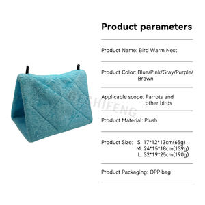 Huisdier Vogel Papegaai Kooien Warme Vogel Hangmat Opknoping Tent Bed Voor Vogel Accessoires - Product Image 4