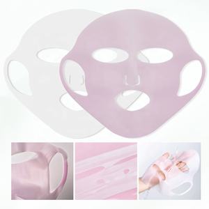 Masque en feuille d'hydrogel de glycérine en silicone de marque privée Anti-âge Nourrissant Soin du visage pour tous les types de peau Service OEM disponible - Product Image 5