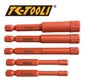 磁器、大理石、花崗岩用の5mm-150mm真空ろう付けダイヤモンドドリルコアビットとダイヤモンドホールソー - Product Image 2