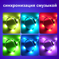 Bande LED RGB Joystar 24V 20M avec contrôle intelligent par application, puce 4848, en plastique, découpable, sans chute de tension, adaptateur UE, vente en gros