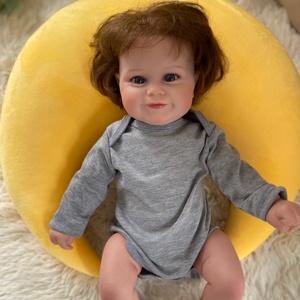 R & B-Muñeca de bebé de silicona suave de cuerpo completo, muñeco de bebé Reborn <span class=keywords><strong>Wow</strong></span> - Product Image 2