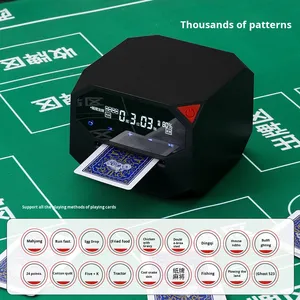 Xunhe Meilleures ventes Mélangeur de cartes de poker entièrement automatique Modèle XHYG25 pour Fighting Landlord, Texas Hold'em, Three Kingdoms <span class=keywords><strong>Kill</strong></span> Nouveau - Product Image 1