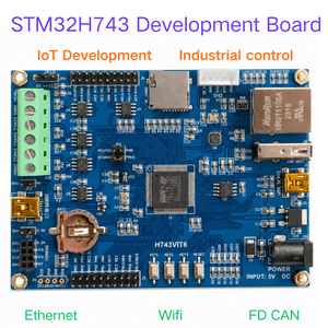 Carte de <span class=keywords><strong>d</strong></span>éveloppement STM32H743 avec kit de <span class=keywords><strong>d</strong></span>éveloppement RS485, CAN, RJ45, <span class=keywords><strong>Wifi</strong></span>, carte de communication industrielle IoT Nucleo-144 PCBA ODM - Product Image 1
