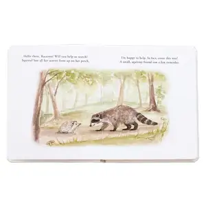 Buku gambar ilustrasi anak-anak layanan cetak buku Paperback Harga Murah pabrik