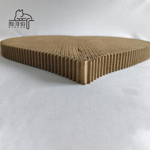 Grosir Pabrik Modern mewah besar kokoh tahan aus raksasa hati kucing alas cakar karton bergelombang papan memanjat - Product Image 3