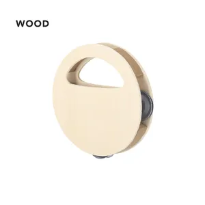 Tambourin en bois, merchandising durable - Product Image 1