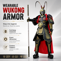 Costume de cosplay Roi Singe pour adulte, tenue d'armure Sun Wukong, tenue intégrale pour spectacle de scène, fête, spectacle, légende mythique chinoise