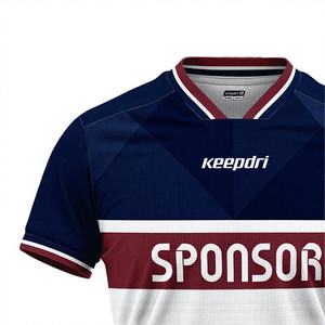 Camiseta Deportiva Personalizada de Manga Corta con Cuello Alto, Unisex, de Spandex/Poliéster, Transpirable, de Secado Rápido, para Fútbol Americano - Product Image 1