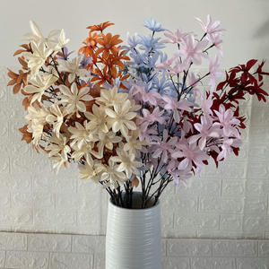 Flores Multicolor y <span class=keywords><strong>de</strong></span> <span class=keywords><strong>Café</strong></span> Oscuro Artificiales Lirio Salvaje <span class=keywords><strong>de</strong></span> Tallo Largo para Decoración <span class=keywords><strong>de</strong></span> Bodas con Flores Artificiales Premium - Product Image 2