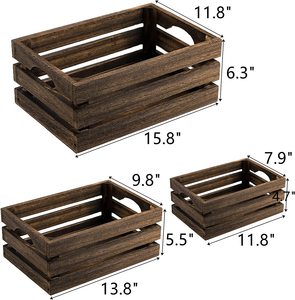 Scatole di casse di <span class=keywords><strong>legno</strong></span> stoccaggio di frutta di mele scatola di <span class=keywords><strong>legno</strong></span> normale <span class=keywords><strong>mobili</strong></span> per casse <span class=keywords><strong>artigianali</strong></span> - Product Image 4