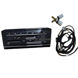 Panel de control <span class=keywords><strong>t</strong></span>áctil de aire acondicionado, interruptor de control de aire acondicionado LCD calentado 17G907044AR/AN con marco, para MQB Tiguanl - Product Image 4