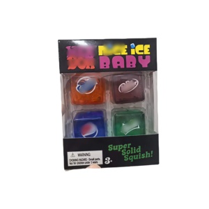 Lot de 4 NeeDoh Thème Soda – Boîte Mystère en Silicone Ultra Solide – Jouet Anti-Stress à Presser pour Enfants – Idéal Cadeau de Fête - Product Image 2