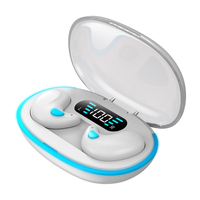 Écouteurs sans fil stéréo X55 TWS, excellente qualité sonore, affichage LED, écouteurs pour dormir, design intra-auriculaire, écouteurs sportifs