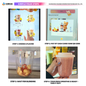 Máquina Expendedora <span class=keywords><strong>de</strong></span> Smoothies Operada con Monedas y <span class=keywords><strong>Billetes</strong></span>, Pantalla Táctil <span class=keywords><strong>de</strong></span> 32 Pulgadas, Multi-idioma, 110V 220V, <span class=keywords><strong>Caja</strong></span> <span class=keywords><strong>de</strong></span> Luz con Adhesivos Personalizados para Mercado - Product Image 6