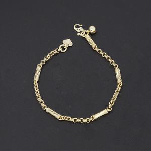Jxx Wholesale Custom Jewelry for Women 14K Gold Plated Bracelet for Women Belcher Chain <b>Men</b> - Product Image 4