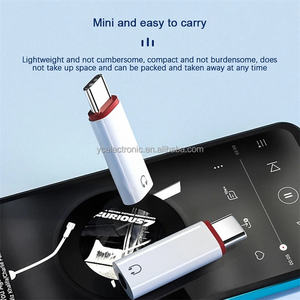 อะแดปเตอร์ตัวเมียขนาด <span class=keywords><strong>3</strong></span>.5 มม. เป็นตัวผู้แบบ Type C/8 พินสำหรับซัมซุงสำหรับเสี่ยวมี่/หัวเว่ยตัวแปลงชุดหูฟังแบบมีสาย OTG หูฟังอะแดปเตอร์เสียง AUX - Product Image 6