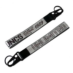Wholesale Custom logo Printed Sublimation Strap Wrist <b>Polyester</b> Keychain <b>Lanyard</b> Short Key Chain <b>Lanyards</b> - Product Image 1