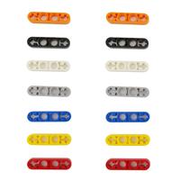 Connecteur de poutre mécanique multi-trous en ABS de qualité supérieure, pièces de rechange pour blocs de construction MOC multicolores, référence 32449, vente chaude