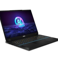 Laptop MSI Stealth 18 AI asli, A1VHG-015CN dengan 3840*2400 Ultra 9 4080GPU RAM 2*16GB SSD 2TB