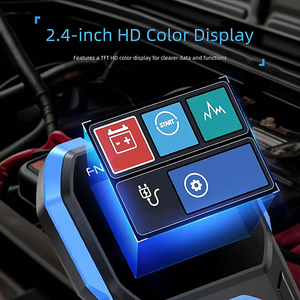 Probador de Baterías Automotrices FNIRSI BTM-24, Medidor de Capacidad y Vida Útil de Baterías de Vehículos Eléctricos, Probador de Energía y CCA de 12V/24V - Product Image 4