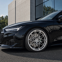 Rueda de Aleación Forjada PWC con Diseño Geométrico Plateado, Suministro de Fábrica al por Mayor OEM ODM para Tuning y Distribución del Mercado de Repuestos