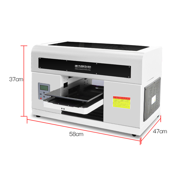 XP600 UV Flat Printer Credit Card iPhone Case Digital Garment Printing Impresora A4 Inkjet Flatbed UV Printer