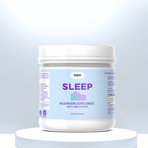 Suplemento para Dormir OEM, Sabor y Empaque Personalizables, Gomitas para Dormir con 5 mg de Melatonina, Gomitas para un Sueño Profundo - Product Image 1