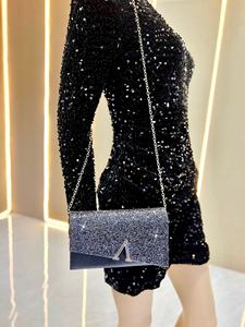 Borsa da Sera alla Moda 2026, Pochette da Cocktail per Signore, Borsetta Scintillante per Cerimonie, Borsa da Sera con Glitter per Donne - Product Image 4