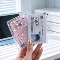 20 Buah Kantong Binder Bening dengan Kantong Binder Kancing Jepret Tas Arsip Tempat Kartu Amplop Anggaran PVC Transparan