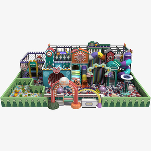 Aire de jeux intérieure, trampolines, toboggans, équipement de jeux souples d'intérieur, piscine à balles - Product Image 1
