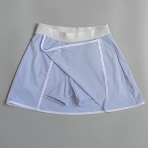 Plissee Workout Active wear Yoga Großhandel Fitness studio Hohe Taille Falten rock Fitness Sport Tasche Golf Tennis Röcke - Product Image 4