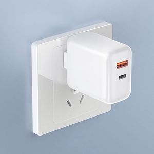 อะแดปเตอร์ชาร์จโทรศัพท์แบบพกพา USB-C PD 30W GaN ชาร์จเร็ว 2 พอร์ต สำหรับ Android - Product Image 6