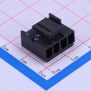 VHR-4N-BK Housing (Wire-to-Board / Wire-to-Wire) P=3.96mm Connector 1x4P 3.96mm VH 1 - Product Image 1