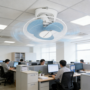 พัดลมออร์บิท 16 นิ้ว เคลื่อนย้ายง่าย แรงลมทรงพลัง ประหยัดพลังงาน ใช้ไฟน้อย เหมาะสำหรับการใช้งานต่อเนื่องเป็นเวลานาน - Product Image 1