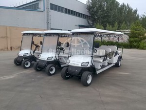 Voiturette de golf électrique surélevée de luxe à 4 places avec batterie lithium-ion et aluminium - Product Image 3