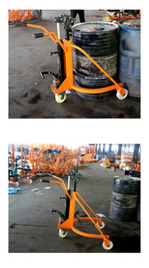 Elevador de tambor hidráulico de hierro y plástico de 350kg con pedal manual de pico de águila para transportar y levantar tambores - Product Image 6