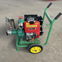 Système d'irrigation agricole, pompe à eau diesel 15HP, moteur diesel, pompe à eau pour système d'irrigation par canon à eau