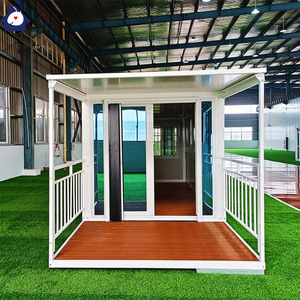 Maison portable préfabriquée en conteneur pliant de haute qualité 1 chambre à coucher maison mobile pliable préfabriquée de couleur personnalisée - Product Image 3