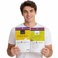 Sacs en plastique PE personnalisés à faible MOQ avec estampage à chaud, emballage alimentaire en aluminium Mylar, pochette à fermeture éclair Doypack pour noix et snacks
