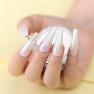 <span class=keywords><strong>Kit</strong></span> de poudre à ongles nacrée effet miroir chromé, 2 couleurs, effet sirène, pour artisanat en résine <span class=keywords><strong>acrylique</strong></span> – Vente chaude - Product Image 1