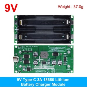<span class=keywords><strong>Alimentation</strong></span> UPS à charge rapide Type-C 15W 3A / Module de chargeur de batterie au lithium 18650 Convertisseur élévateur DC-DC <span class=keywords><strong>5V</strong></span> 9V 12V - Product Image 3