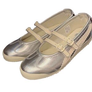 <span class=keywords><strong>Ballerine</strong></span> Sportive Casual con Rialzo Interno, Scarpe Mary Jane in Stile Francese per <span class=keywords><strong>Donna</strong></span>, in PU, Tinta Unita, per Occasioni Serali - Product Image 4