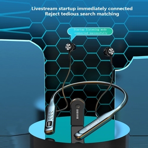 Tai Nghe Bluetooth 5.3 Không Dây Tai Nghe Giám Sát Âm Trầm HIFI Tai Nghe Đeo Cổ 100 Giờ Tai Nghe Thể Thao Để Phát Trực Tiếp - Product Image 4