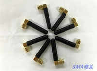 Antena Omnidireccional de Goma de 50 mm y Ángulo Recto 4G con Conector SMA Macho, Antena Estable para Teléfono Móvil y Hogar Inteligente