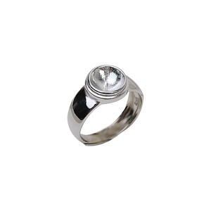 Anillo Abierto de Plata S925 para Mujer, Ajustable, para Cabello, Accesorio para Dedos, Soporte para Perlas de 8-9 mm, Componentes de Joyería 1453 - Product Image 5