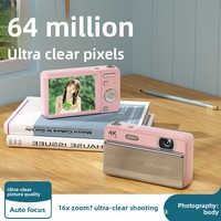 Nouvel appareil photo numérique HD 28MP CMOS à glissière M15 pour étudiants, idéal comme cadeau, avec carte SD, écran 2-3 pouces et vidéo 4K