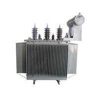 Transformador de Potencia Trifásico Sumergido en Aceite Hongda S9-100-160 de 100KVA, ONAN Dyn11, Voltaje de Entrada Personalizado, Bobinado 100% de Aluminio