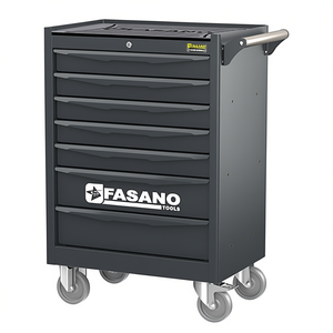 Fasano Tools - Carro de Almacenamiento con Ruedas y 7 Cajones para Reparación de Automóviles - Product Image 2