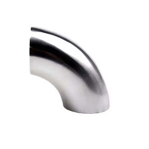 Acier inoxydable sanitaire 304 316 90. Coude à rayon court de 10 mm, raccord de tuyauterie soudé sans soudure de qualité alimentaire - Product Image 1